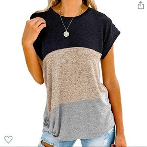 SOLD!! Sleeveless casual shirt